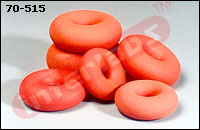  70-515 SOFT INFLATED PESSARIES, red rubber